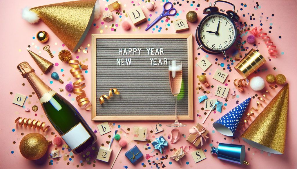 New Year Letter Board Quotes